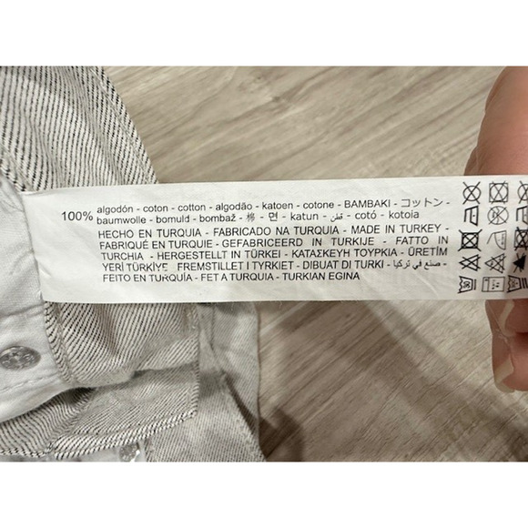 NWT ZARA Men's Button Fly Straight Fit Jeans - Size 28 - Picture 14 of 16